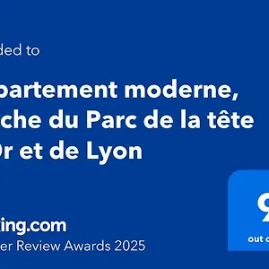 Moderne, Proche Du Parc De La Tete D'or Et De Lyon Appartement Villeurbanne